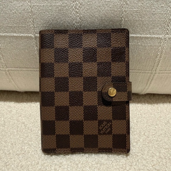 Louis Vuitton Damier Ebene Agenda PM